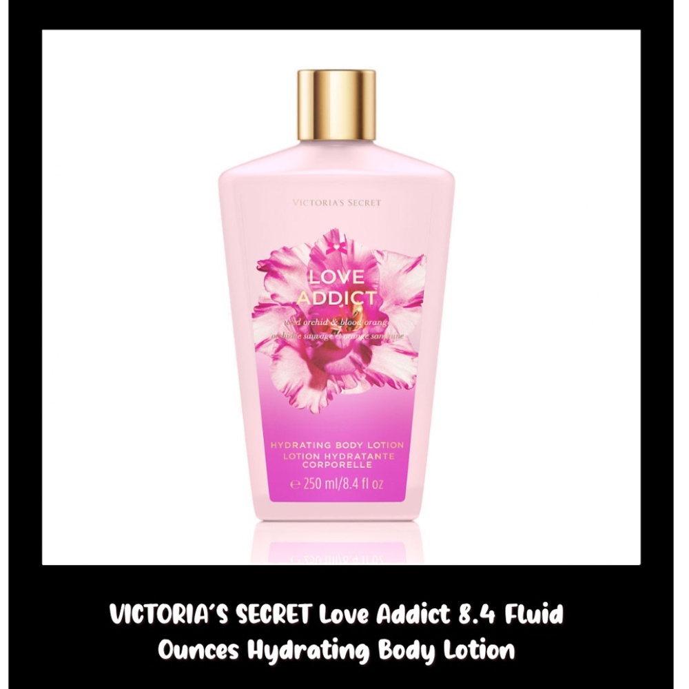 VICTORIA'S SECRET Love Addict 8.4 Fluid Ounces Hydrating Body Lotion